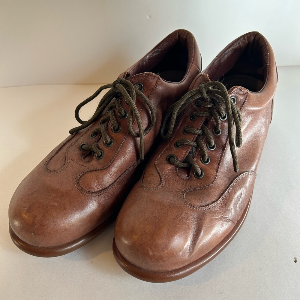 Camper Men's Brown Pelotas Leather Shoes